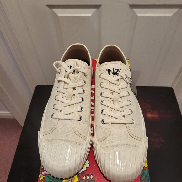 KENZO Kenzoschool Boke Flower Lace-Up Sneakers - UNISEX - Picture 4 of 7